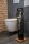 WENKO WC-Garnitur Bambusa schwarz Metall, 1 St.