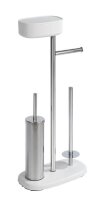 WENKO WC-Garnitur Rivazza weiß Metall, 1 St.