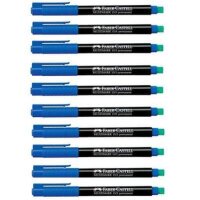 FABER-CASTELL MULTIMARK 1513 Folienstifte blau 0,6 mm...