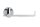 WENKO Toilettenpapierhalter Isera silber, 1 St.