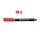 FABER-CASTELL MULTIMARK 1513 Folienstifte rot 0,6 mm permanent, 10 St.