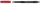FABER-CASTELL MULTIMARK 1513 Folienstifte rot 0,6 mm permanent, 10 St.
