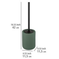 WENKO WC-Garnitur Belluno grün Stein, 1 St.