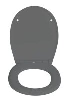 WENKO WC-Sitz mit Absenkautomatik Vorno Neo grau, 1 St.