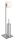 WENKO WC-Garnitur Recco silber Metall, 1 St.