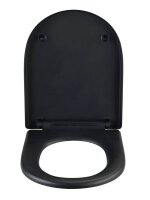WENKO WC-Sitz mit Absenkautomatik Exclusive Nr.3 schwarz,...