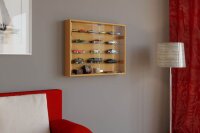 VCM my home Mandosa L Hängevitrine buche 4 Fachböden