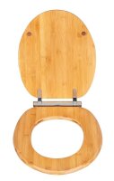 WENKO WC-Sitz mit Absenkautomatik Bambusa braun, 1 St.