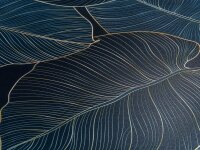 WENKO WC-Sitz mit Absenkautomatik Big Leaves blau, 1 St.