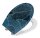 WENKO WC-Sitz mit Absenkautomatik Big Leaves blau, 1 St.