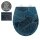 WENKO WC-Sitz mit Absenkautomatik Big Leaves blau, 1 St.