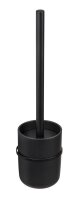 WENKO WC-Garnitur Carpino schwarz Metall, 1 St.