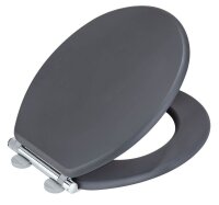 WENKO WC-Sitz mit Absenkautomatik Morra anthrazit, 1 St.