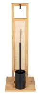 WENKO WC-Garnitur Rivalta Allegre braun Holz, 1 St.