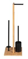 WENKO WC-Garnitur Rivalta Allegre braun Holz, 1 St.