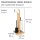 WENKO WC-Garnitur Rivalta Allegre braun Holz, 1 St.