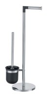WENKO WC-Garnitur Parus silber Metall, 1 St.