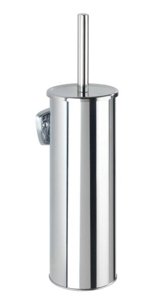 WENKO WC-Garnitur Basic silber Metall, 1 St.
