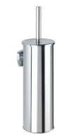WENKO WC-Garnitur Basic silber Metall, 1 St.