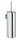 WENKO WC-Garnitur Basic silber Metall, 1 St.