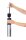 WENKO WC-Garnitur Basic silber Metall, 1 St.