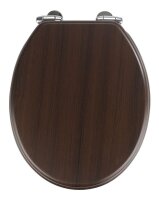 WENKO WC-Sitz mit Absenkautomatik Wenge braun, 1 St.