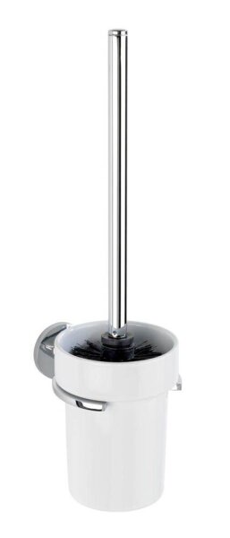 WENKO WC-Garnitur Isera weiß, silber Stein, 1 St.