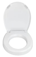 WENKO WC-Sitz mit Absenkautomatik Secura Comfort weiß, 1 St.