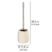 WENKO WC-Garnitur Goa beige Stein, 1 St.