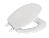 WENKO WC-Sitz mit Absenkautomatik Torino XXL weiß,...