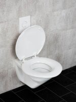 WENKO WC-Sitz mit Absenkautomatik Torino XXL weiß, 1 St.