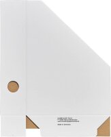 LANDRÉ® Stehsammler 100420038 weiß Karton, DIN A4, 1 St.