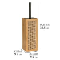 WENKO WC-Garnitur Allegre braun Holz, 1 St.