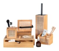 WENKO WC-Garnitur Allegre braun Holz, 1 St.