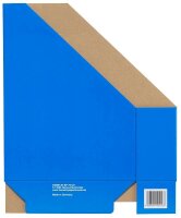 LANDRÉ® Stehsammler 100552130 blau Karton, DIN A4  ( 100552130 )