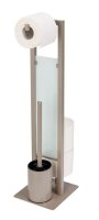 WENKO WC-Garnitur Rivalta  taupe Metall, 1 St.