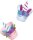 folia Moosgummi Glitter Magic mehrfarbig 5 Bogen