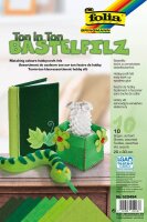 folia Bastelfilz grün 10 Bogen