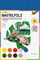 folia Bastelfilz farbsortiert 10 Bogen