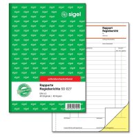 SIGEL Rapport/Regiebericht Formularbuch SD027, 1 St.