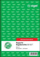 SIGEL Rapport/Regiebericht Formularbuch SD027, 1 St.