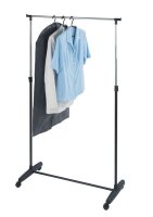 WENKO Teleskop-Garderobe Mikey schwarz Metall 90,0 x...