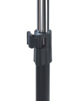 WENKO Teleskop-Garderobe Mikey schwarz Metall 90,0 x 103,0-170,0 cm, 1 St.