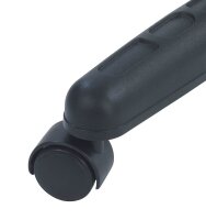 WENKO Teleskop-Garderobe Mikey schwarz Metall 90,0 x 103,0-170,0 cm, 1 St.