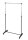 WENKO Teleskop-Garderobe Mikey schwarz Metall 90,0 x 103,0-170,0 cm, 1 St.