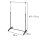 WENKO Teleskop-Garderobe Mikey schwarz Metall 90,0 x 103,0-170,0 cm, 1 St.