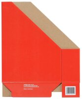 LANDRÉ® Stehsammler 100552128 rot Karton, DIN A4, 1 St.