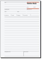 SIGEL Telefonnotiz Formularbuch TN515, 1 St.