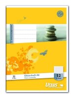 Ursus® Schulhefte Lineatur 52 kariert DIN A6 ohne...