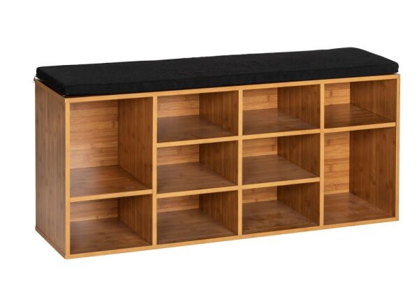 WENKO Schuhbank Loft 50731800 braun Holz 103,0 cm
